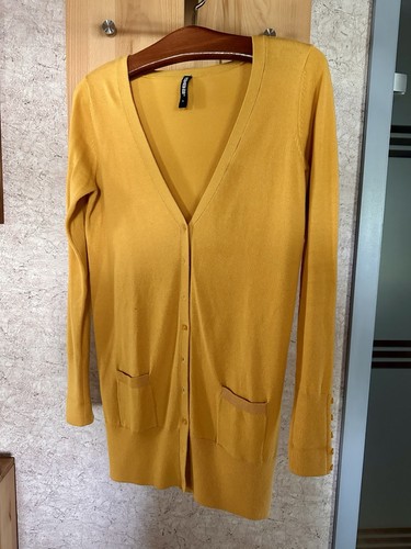 Strickjacke maisgelb m - gr.,
