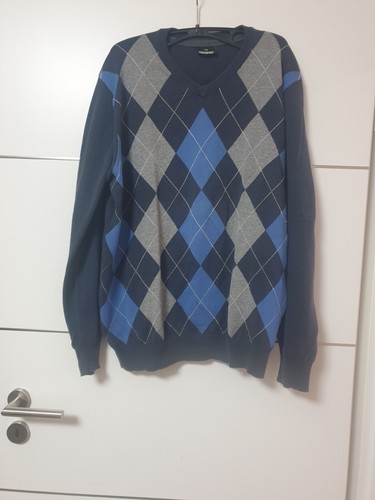 Herrenpullover xxl kariert - gr.,